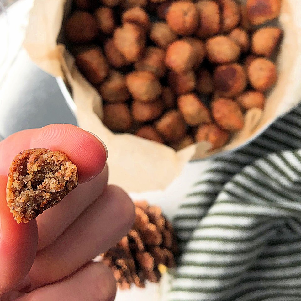 Glutenfri sukkerfri laktosefri veganske pebernødder