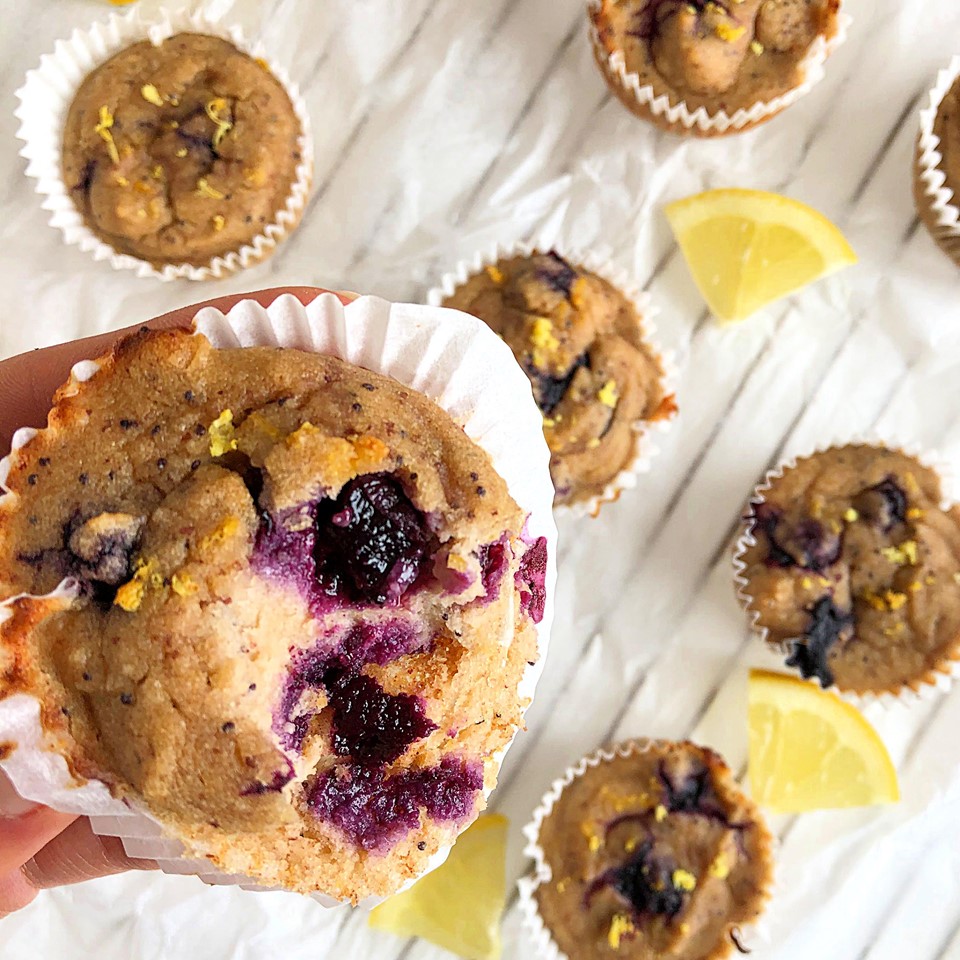 lemon blueberry muffins