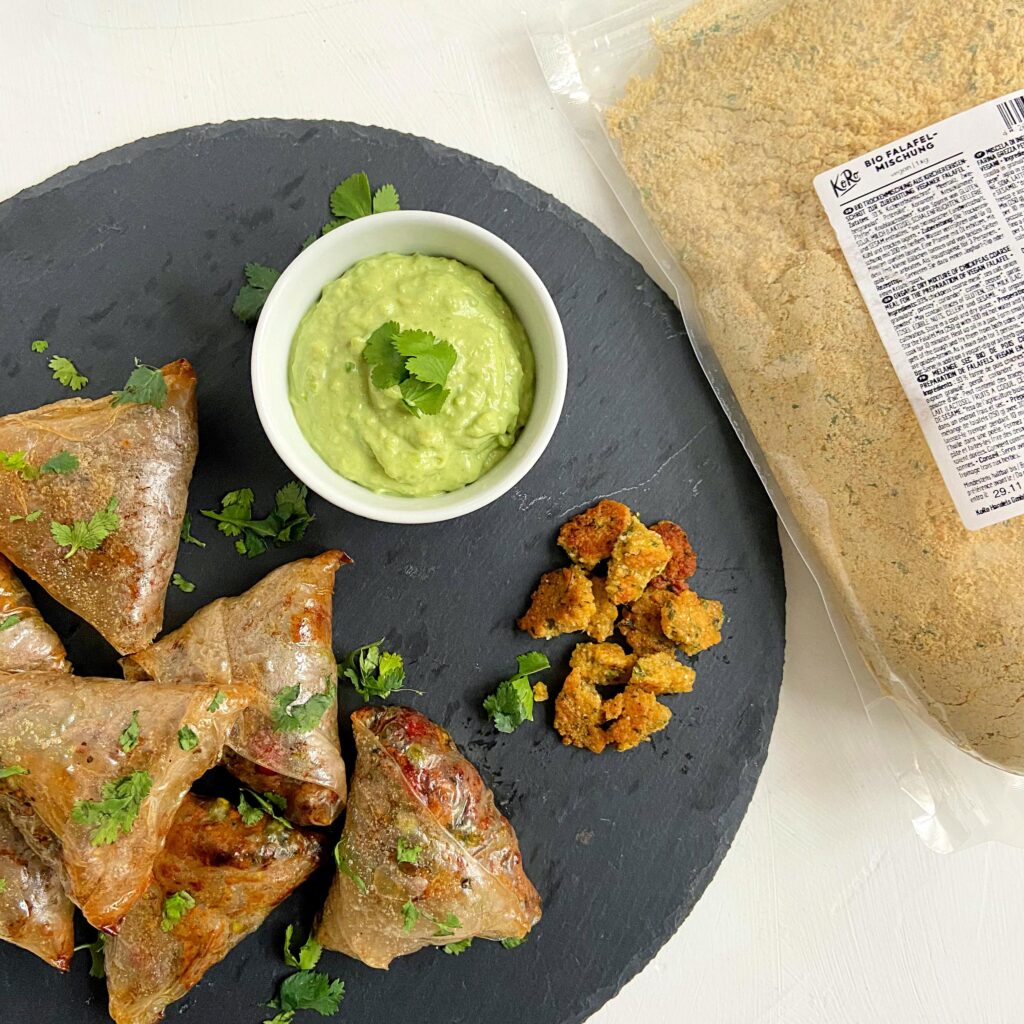 sprød sund glutenfri samosa